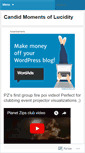Mobile Screenshot of candidlucidity.wordpress.com