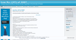 Desktop Screenshot of lawno27.wordpress.com