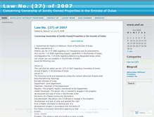 Tablet Screenshot of lawno27.wordpress.com