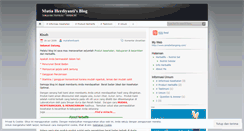 Desktop Screenshot of herbalifecantikbugar.wordpress.com