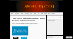 Desktop Screenshot of danielbarcos.wordpress.com