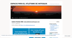 Desktop Screenshot of ligadeatletismo.wordpress.com