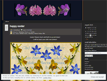 Tablet Screenshot of photoflower.wordpress.com