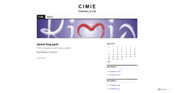 Desktop Screenshot of cimie.wordpress.com