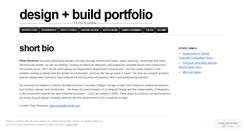 Desktop Screenshot of pdbportfolio.wordpress.com