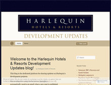 Tablet Screenshot of harlequinupdates.wordpress.com