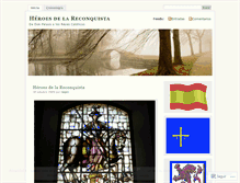 Tablet Screenshot of heroesdelareconquista.wordpress.com