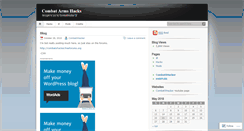 Desktop Screenshot of combatxhacker.wordpress.com