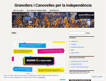 Tablet Screenshot of granollerscanovelles.wordpress.com