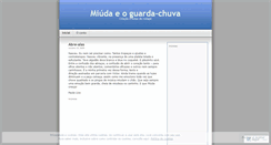 Desktop Screenshot of miudaeoguardachuva.wordpress.com