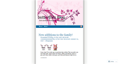 Desktop Screenshot of butterfly12.wordpress.com