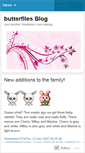 Mobile Screenshot of butterfly12.wordpress.com