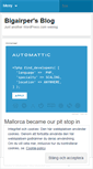 Mobile Screenshot of bigairper.wordpress.com