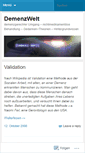 Mobile Screenshot of demenzwelt.wordpress.com