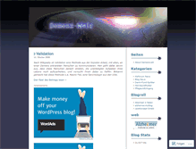 Tablet Screenshot of demenzwelt.wordpress.com