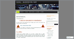 Desktop Screenshot of cadal.wordpress.com