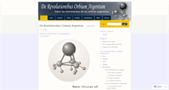 Desktop Screenshot of derevolution.wordpress.com