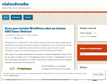 Tablet Screenshot of elalexdecuba.wordpress.com