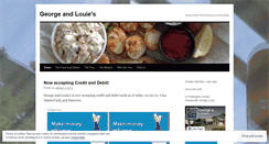 Desktop Screenshot of georgeandlouies.wordpress.com