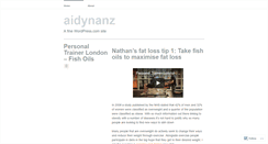 Desktop Screenshot of aidynanz.wordpress.com