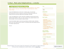 Tablet Screenshot of eokullar.wordpress.com