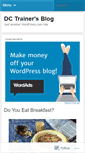 Mobile Screenshot of dctrainer.wordpress.com