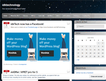 Tablet Screenshot of idktechnology.wordpress.com
