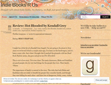 Tablet Screenshot of indiebooksrus.wordpress.com