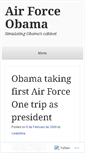 Mobile Screenshot of airforceobama.wordpress.com