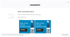 Desktop Screenshot of linuxjunkies.wordpress.com