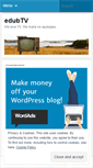 Mobile Screenshot of edubtv.wordpress.com