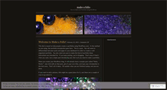 Desktop Screenshot of makeafolio.wordpress.com