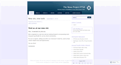 Desktop Screenshot of novaprojectptsa.wordpress.com