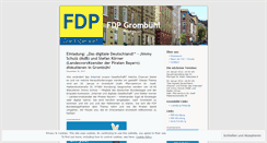 Desktop Screenshot of fdpgrombuehl.wordpress.com