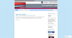 Desktop Screenshot of albanylawlibrary.wordpress.com