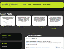 Tablet Screenshot of cogitoergoblawg.wordpress.com