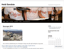 Tablet Screenshot of heidisandsto.wordpress.com