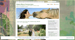 Desktop Screenshot of greenbeanconnection.wordpress.com