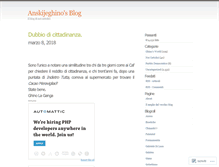 Tablet Screenshot of anskijeghino.wordpress.com