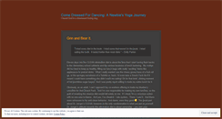 Desktop Screenshot of dressedfordancing.wordpress.com