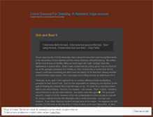 Tablet Screenshot of dressedfordancing.wordpress.com
