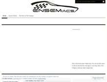 Tablet Screenshot of ensemiacs.wordpress.com