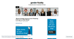 Desktop Screenshot of genderfluidity.wordpress.com