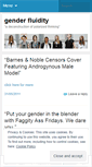 Mobile Screenshot of genderfluidity.wordpress.com