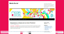 Desktop Screenshot of mediamassocialcontenidos.wordpress.com