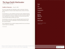 Tablet Screenshot of madamecoquette.wordpress.com