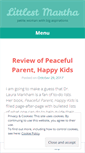 Mobile Screenshot of littlestmartha.wordpress.com