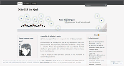 Desktop Screenshot of naohadeque.wordpress.com