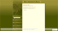 Desktop Screenshot of megjohnson.wordpress.com