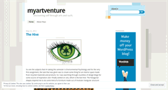 Desktop Screenshot of myartventure.wordpress.com